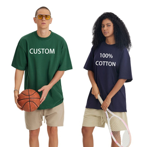 Custom Logo 100% Cotton t Shirt 240 GSM Fabric Men Women Blank High Quality T-shirt Customizable Patterns and Logos <b>Tshirt</b> - Product Image 1