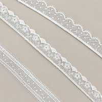 Dentelle fine à motif floral ajouré, personnalisable avec logo, pour robes Lolita et décoration de vêtements