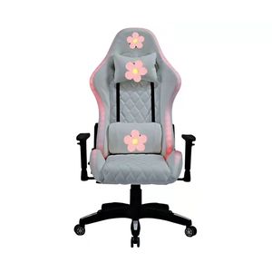 2D kolçaklar oyun sandalyesi Silla Gamer ile büro sandalyesi RGB ışıkları özelleştirilmiş tarzı mobilya - Product Image 3