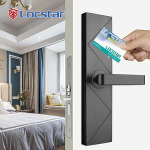 Locstar thông minh RFID khách sạn hệ thống xử lý điện tử từ khóa an toàn cổng kết hợp kỹ thuật số thẻ chìa khóa cửa khóa - Product Image 2