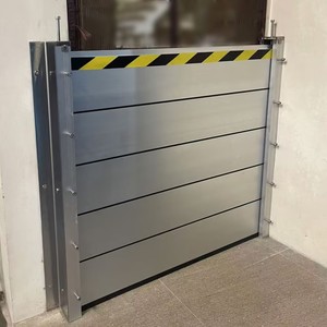Barriera <span class=keywords><strong>Antiallagamento</strong></span> in Alluminio Economica per Controllo Inondazioni Stradali e Domestiche, Barriera Anti-Alluvione, Cancelli Anti-Alluvione, Barriera Idraulica - Product Image 4