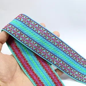 Custom Wholesale High Quality Webbing Nylon Strap Polyester Elastic Webbing For Dress