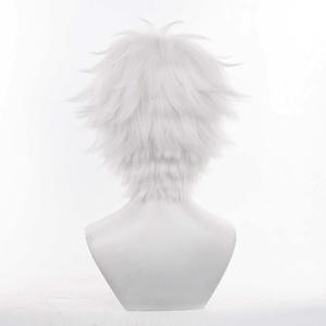 <span class=keywords><strong>Parrucca</strong></span> Corta Bianca <span class=keywords><strong>da</strong></span> 30cm per Cosplay, Cappello <span class=keywords><strong>da</strong></span> <span class=keywords><strong>Strega</strong></span>, Anime, Sintetica, Resistente al Calore, per Feste di Halloween - Product Image 5