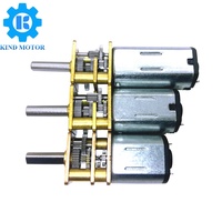 Moteur à engrenages métalliques mini/micro Ga12 Pololu N20 à couple élevé, diamètre 12 mm, 3V, 6V, 12V, 24V, 100 tr/min, 300 tr/min, 600 tr/min, 1000 tr/min avec encodeur