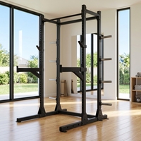 Rack de Squat Compact Facile à Assembler en Acier Robuste Gain de Place pour la Maison et la Salle de Sport Entraînement Physique Vente en Gros OEM