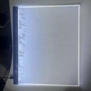 Tablero de Dibujo y Calco con Luz LED, Tamaño A3, Panel Acrílico con Diseño de Diamantes, 38x28CM, con <span class=keywords><strong>Regla</strong></span> - Product Image 4