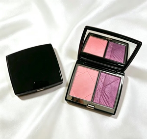 Colorete en polvo de doble tono azul y dorado, paleta todo en uno, de alto brillo, reparador, brillante, mate y perlado, venta al por mayor de fábrica. - Product Image 1