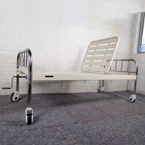 Cama de <span class=keywords><strong>Hospital</strong></span> Manual de Manivela Única a Buen Precio, Cama de Enfermería Estable para Uso Hospitalario y Doméstico, Cama Médica en Oferta - Product Image 6