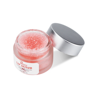 Gommage à lèvres végétalien personnalisé haut de gamme marque privée baume à lèvres minéral rose naturel taille d'échantillon 20g