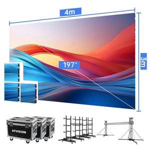 Panneau d'affichage de scène P1.9 P2.6 P2.9 P3.9 Kit de système de mur vidéo LED intérieur extérieur Flexible courbe <span class=keywords><strong>location</strong></span> écran de scène - Product Image 1