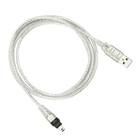 Câble adaptateur USB mâle vers Firewire IEEE 1394 4 broches mâle iLink, câble Firewire 1394 pour caméra DV SONY DCR-TRV75E, 150 cm