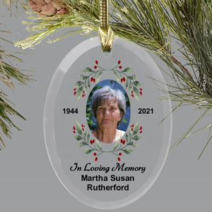 2025 populaire noël tress décoration ornement verre suspendu pendentif ornements personnalisé - Product Image 4