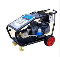 Nettoyeur Commercial Électrique Haute Pression Entièrement Automatique 220V, Machine de Nettoyage Portable Haute Puissance
