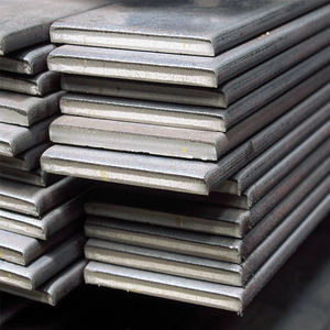 מוט פלדה שטוח מגולגל חם 75 מ\\\"מ 300 מ\\\"מ S275 Dc53 St52 פלדה רכה מוט שטוח 1045 1075 1095 פלדה מגולגלת חם מוט שטוח - Product Image 2