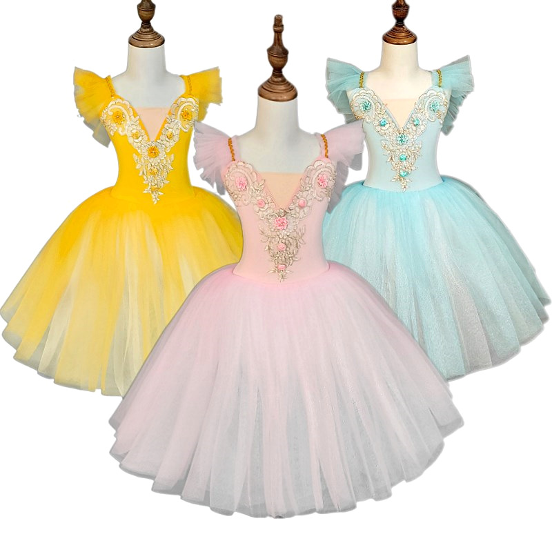Girls Western Dance Costumes New Design Stage Wear