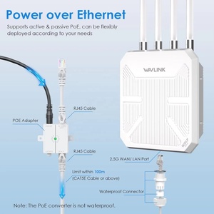 เราเตอร์ WAVLINK WL-WN573HBE2 สำหรับภายนอกอาคาร WiFi 7 ระยะไกล อุปกรณ์เครือข่าย BE5100 เราเตอร์ WiFi 7 แบบดูอัลแบนด์ WL-WN573HBE2 - Product Image 3
