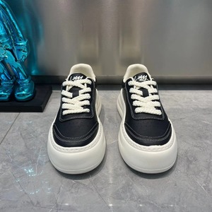 Men's Shoes 2025 Autumn Height Increasing Breathable Elevated Thick-Sole Casual Lace-Up Durable Soft Sole White Youth Sports - Product Image 4