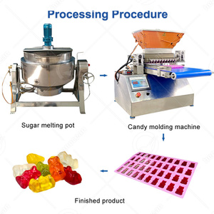 Machine à déposer des bonbons gélifiés aux fruits de petite capacité semi-automatique OCEAN - Product Image 3