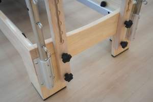 Marchio OCHI alta qualità Yoga Gym Fitness Pilates Reformer nucleo letto in legno Pilates riformatori attrezzature Set con mezza torre - Product Image 3