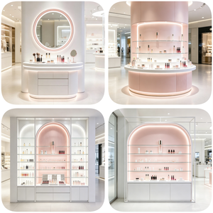 Diseño <span class=keywords><strong>de</strong></span> Kiosco <span class=keywords><strong>de</strong></span> Exhibición <span class=keywords><strong>de</strong></span> Cosméticos <span class=keywords><strong>de</strong></span> Alta Gama Personalizado, <span class=keywords><strong>Vitrina</strong></span> <span class=keywords><strong>de</strong></span> Cosméticos <span class=keywords><strong>de</strong></span> Madera, Kiosco <span class=keywords><strong>de</strong></span> Maquillaje y Cuidado <span class=keywords><strong>de</strong></span> la Piel, Kiosco Moderno para Centros Comerciales - Product Image 4