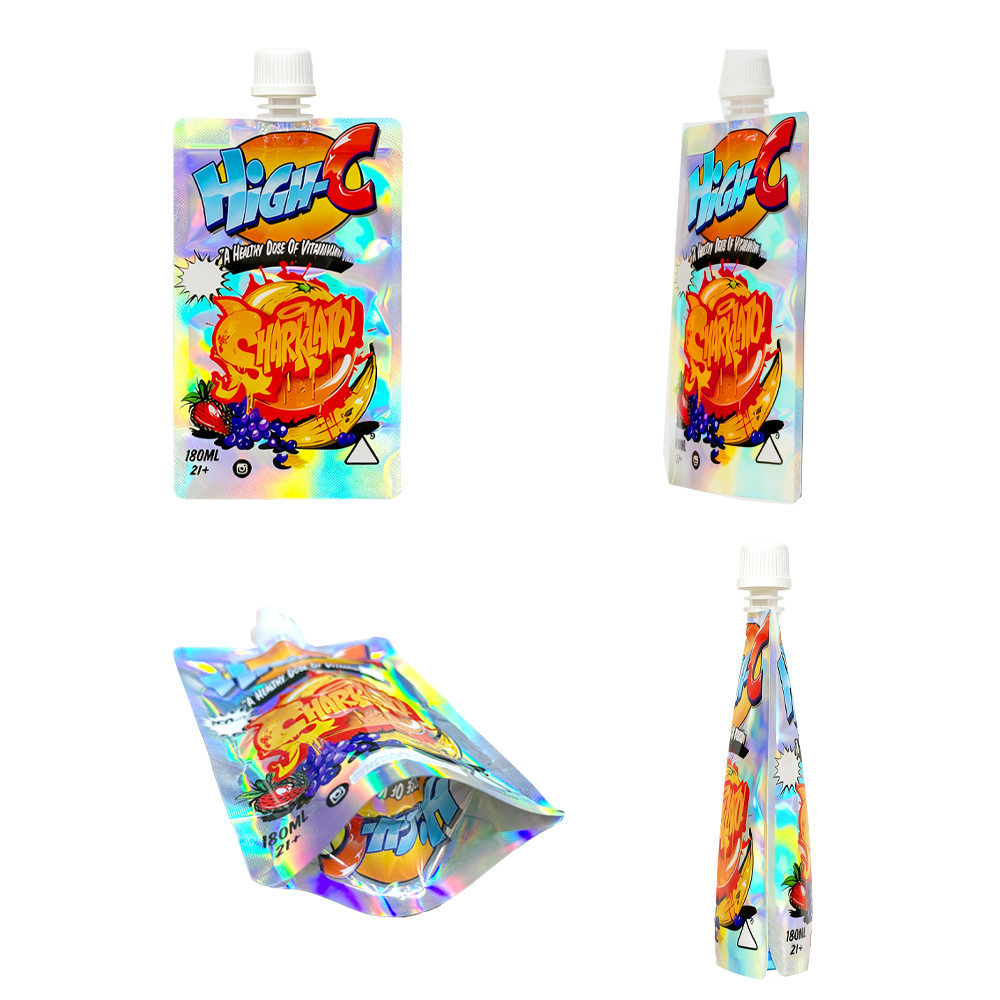 custom mylar with bag box and toy