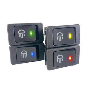 ASW-17D 12V35A Rocker Switch ON-OFF 2 Position 4 Pins LED Automobile Refitting Fog Lamp Switch with <b>Light</b> Rocker Switch - Product Image 1