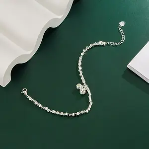 Vòng đeo tay pulsera plata brazalete asimetrico Y ancho abierto pulseras silicona bạc giá mỗi gram Sterling Bạc Vòng đeo tay