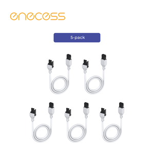 Cable de Extensión para Sensor, Núcleo de Cobre, 12V |   Protección |   Compatible con Conexión Rápida |   Cascading |   Paquete de 5 |   Longitud de 434 mm - Product Image 2