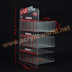 Custom Nicotine Bottle Display <b>Stand</b> Acrylic Liquid Bottle Display Rack - Product Image 5