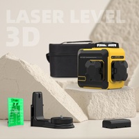 Niveau laser numérique Huepar M03CG Mini, 12 lignes, niveau laser 3D, machine de nivellement, croix verticale, auto-nivellement