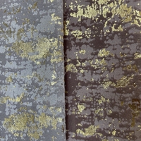 Tissus en velours imprimés à l'or brillant en polyester sur mesure Wejoy pour la décoration de meubles