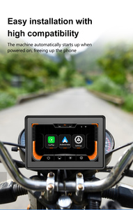 Xe máy sat NAV không thấm nước Carplay xe máy phiêu lưu GPS zmecar GPS Hệ thống xe máy sat NAV - Product Image 5