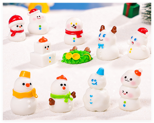 Đồ thủ công Giáng sinh bán buôn, đồ trang trí nhỏ xinh, đồ chơi hình người tuyết, cây thông Noel, đồ trang trí năm mới 2026, bộ sưu tập cao cấp - Product Image 5