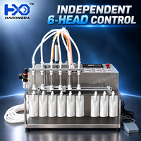 Machine de remplissage automatique multi-têtes pour sachets de liquides, jus, vin, eau, boissons et emballage en pochettes souples
