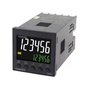 T6CC H7CX TMCON 6 digit LCD RS485 MODBUS display intelligent Digital Multifunction Preset Counter Meter
