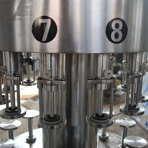 SS304 कम वैक्यूम रोटरी तरल भरने और कैप्पिंग मशीन नारंगी रस व्हिस्की वोदका शराब भरने वाली मशीन - Product Image 6