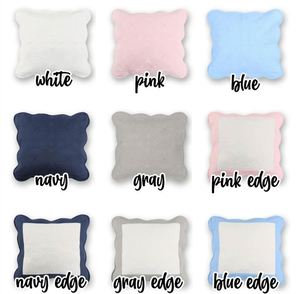 Funda de Almohada de Algodón Acolchado Personalizada con Bordado de Monograma de Calidad - Product Image 6
