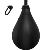 RDX Ensemble de sac de frappe rotatif en cuir Maya Hide pour adultes, pour entraînement de frappe et de coup de pied en MMA, Muay Thai, Boxe, équipement de gym à domicile