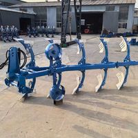 Arado Hidráulico Reversible 527 Stubble para Tractores de 90-120 HP, Implemento de Cultivo Agrícola