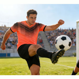Camisetas de Fútbol Sublimadas de Calidad, Secado Rápido, Transpirables, con Logotipo Personalizado del Equipo, Conjuntos de Entrenamiento Unisex para Fútbol - Product Image 6