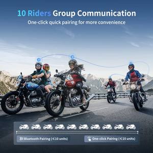 Sistema di Comunicazione per <span class=keywords><strong>Casco</strong></span> FODSPORTS M1S <span class=keywords><strong>PRO</strong></span>, Sistema di Comunicazione per <span class=keywords><strong>Casco</strong></span> Integrale da Moto con Auricolare Bluetooth - Product Image 2