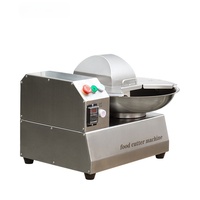 Commerciële hogesnelheidsmachine van roestvrij staal voor het automatisch snijden van vlees, groenten, dumplings, garnalen en pasta.
