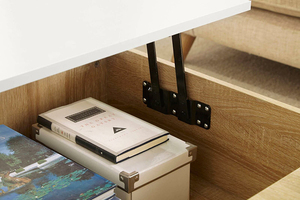 Bộ Chén Để Bàn Cà Phê <span class=keywords><strong>Acme</strong></span> Habesha, Khung Kim Loại Hiện Đại Bằng Gỗ, Phong Cách Argos - Product Image 4