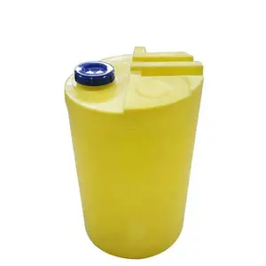 Plastic 1500l chemical dosing tank square cone bottom tanks