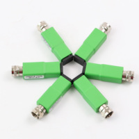 Fabricación de mini cable FTTH CATV, receptor óptico de nodos de tv