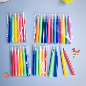 Set <span class=keywords><strong>di</strong></span> Pennarelli Portatili Mini Multicolore a Punta Fine per Bambini, Cancelleria Scolastica, <span class=keywords><strong>Disegno</strong></span>, Scrapbooking, Materiali Artistici - Product Image 2