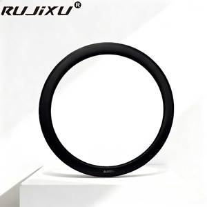 Nouvelles roues de vélo de route en carbone UD de haute qualité 700C 38/50/60MM sans chambre à air, frein à patin, RUJIXU 008, avant/arrière, largeur <span class=keywords><strong>25MM</strong></span> - Product Image 1
