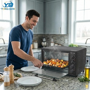 <span class=keywords><strong>Four</strong></span> à pizza électrique commercial de haute qualité 30l <span class=keywords><strong>Mini</strong></span> grille-pain avec minuterie - Product Image 2