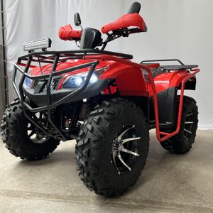 <span class=keywords><strong>Cuatrimoto</strong></span> Todoterreno Roja de 250cc y <span class=keywords><strong>4</strong></span> Tiempos con Barra Protectora Delantera, Certificación EC - Product Image 5