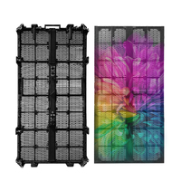 Écran LED haute transparence 500x1000, verre transparent à 86 %, écran LED pour publicité en vitrine, présentoir de vente au détail, affichage 3D